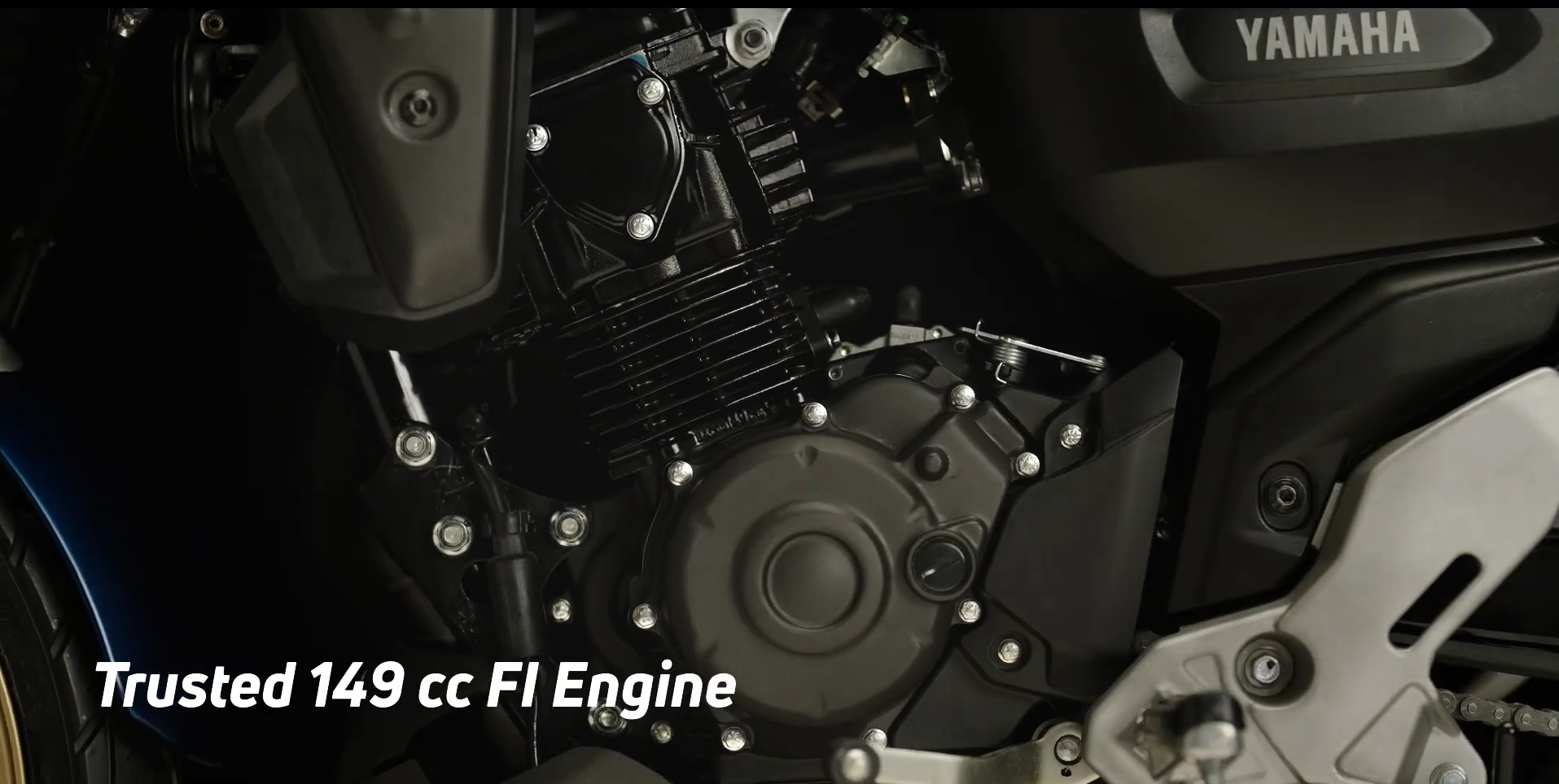 149c.c. SOHC氣冷單缸引擎，擁有12.4PS馬力和13.3 N.m扭力
